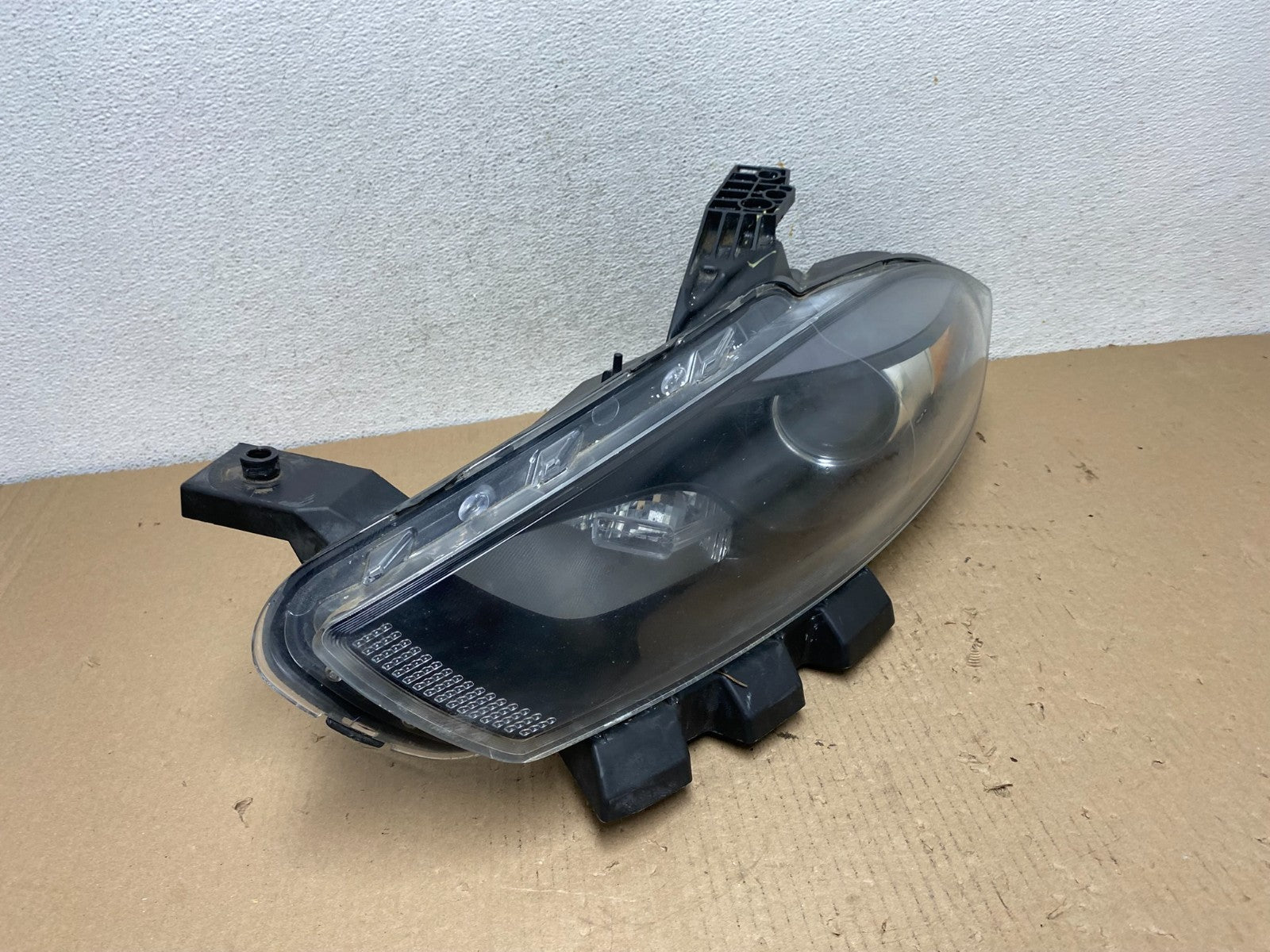 2013 to 2016 Dodge Dart Left Driver LH Halogen Black Headlight AF3210 DW2