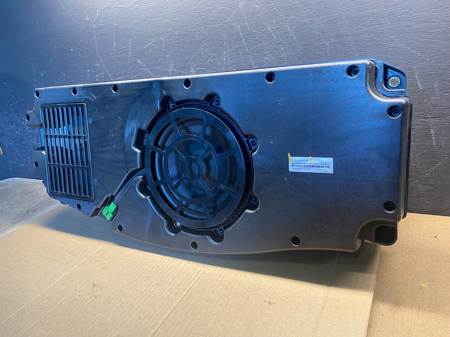 2014-2023 Mercedes S550 W222 Rear Subwoofer Audio Sound Speaker Box ah1736 DG1