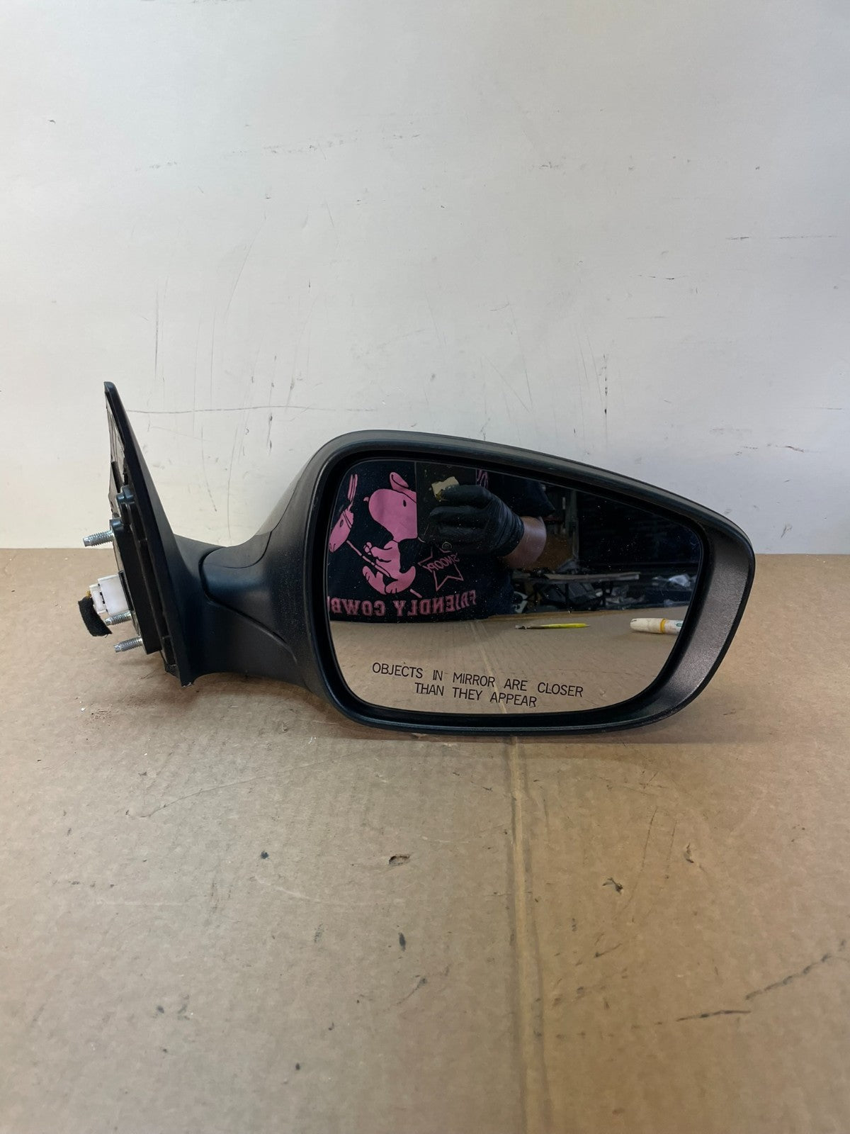 2013 to 2016 Hyundai Elantra Right Passenger RH View Door Mirror AH6351 DG7