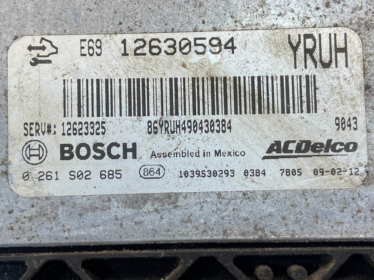 2008 2009 GMC Acadia Traverse Engine Control Unit Module ECM ECU AG1494 DW2
