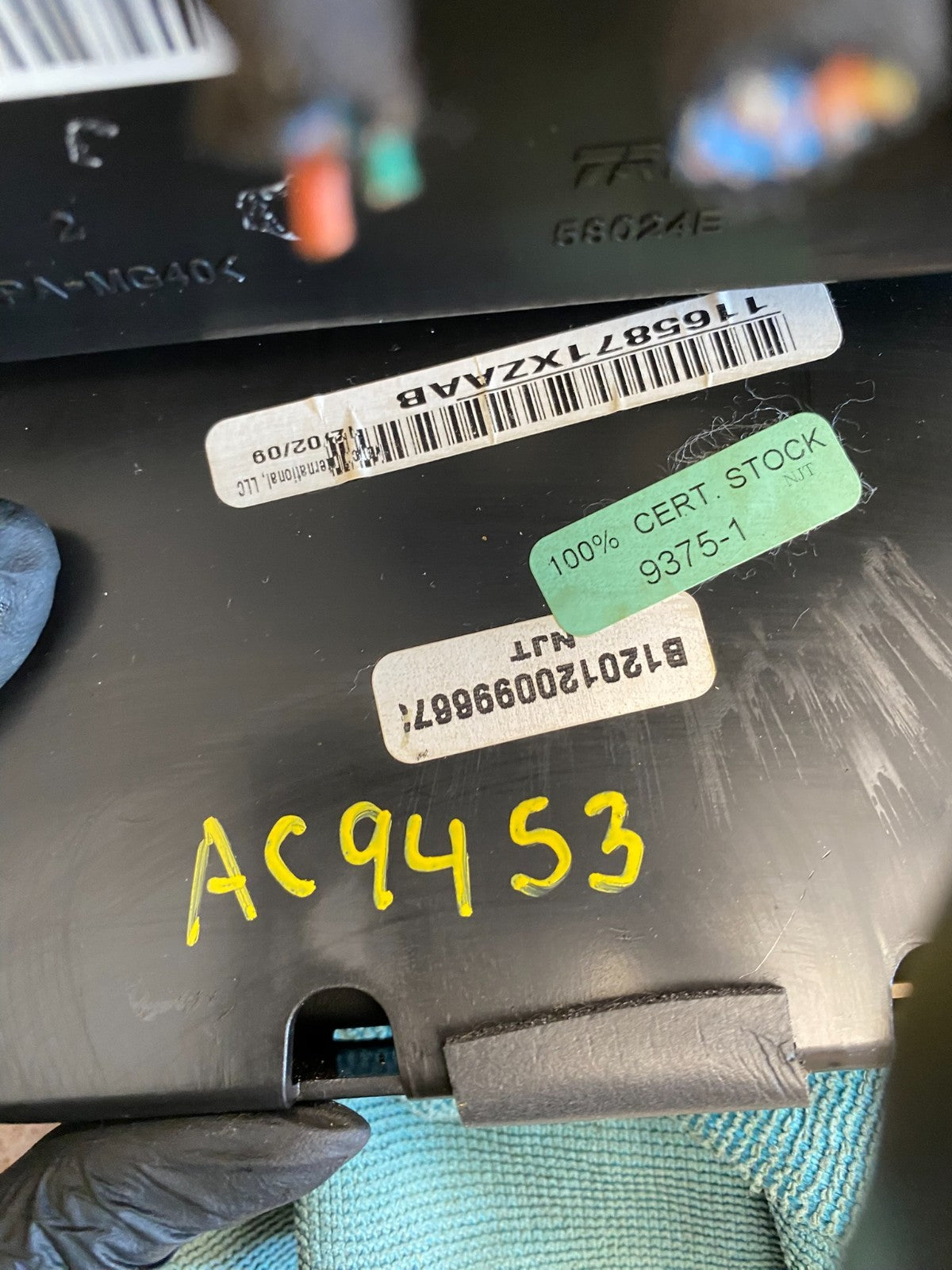 2008 - 2010 Dodge Charger Dash Climate Temperature Control Radio Bezel ac9453 DG5