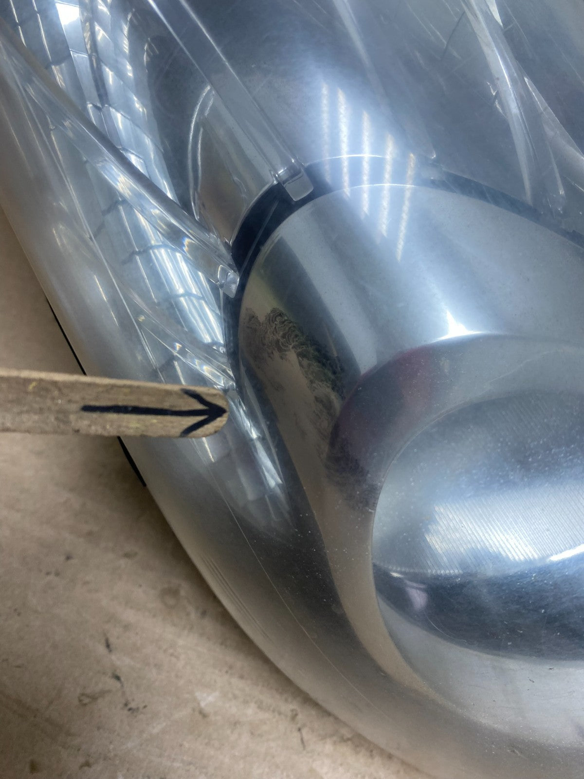 2011 2012 2013 Hyundai Elantra Right Passenger Headlight AH9422 DW5