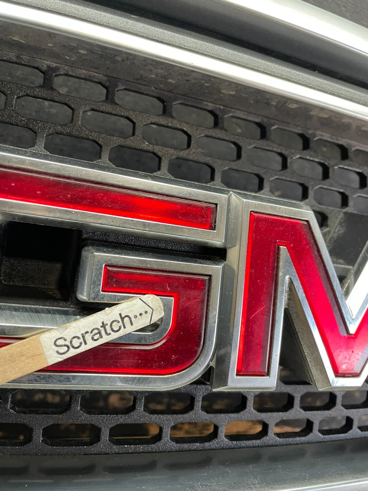 2013 2014 2015 GMC Acadia Front Upper Grill Grille Oem AA9173 DG3