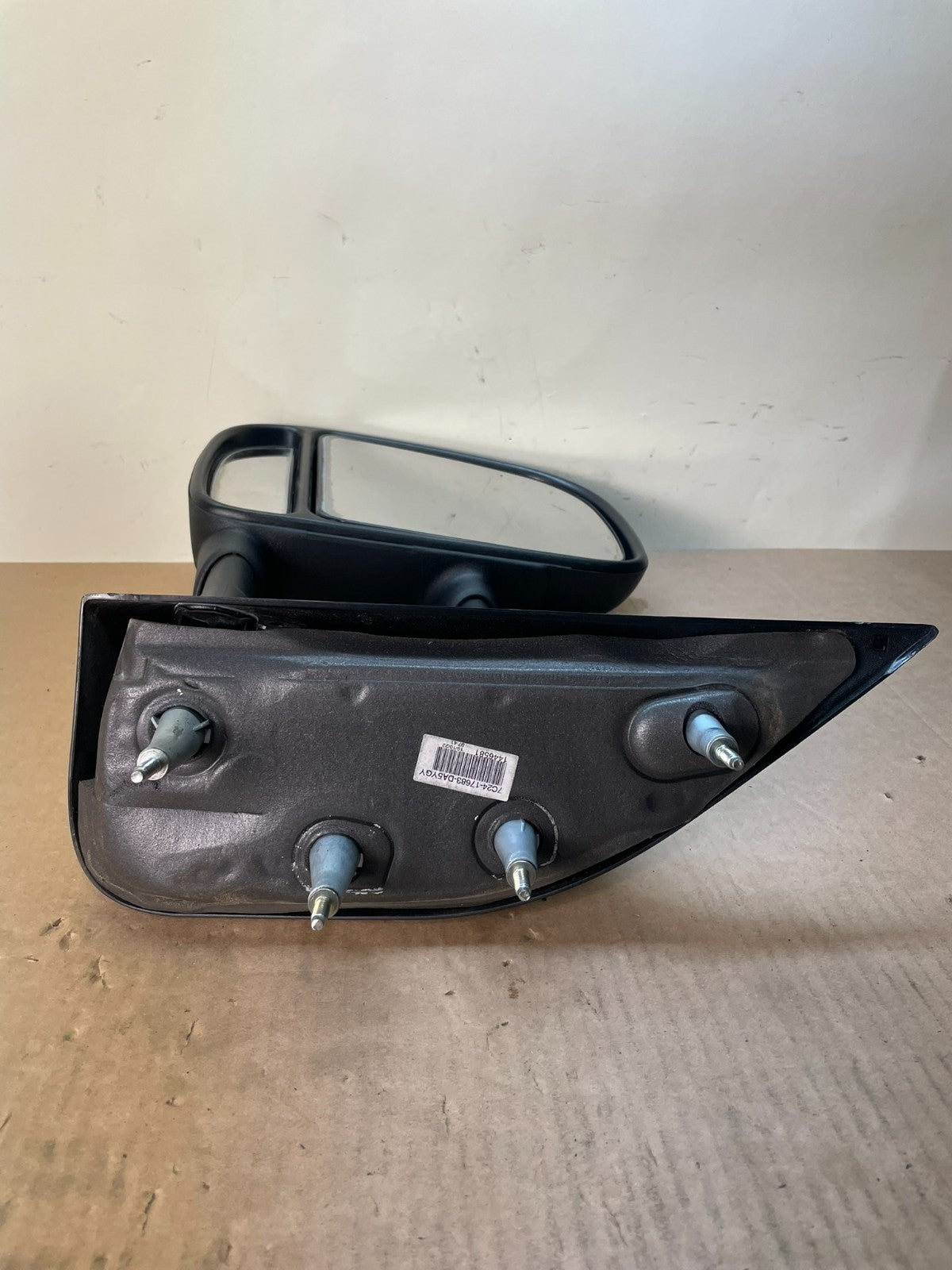 2002 to 2008 Ford E150 Van Left Driver Side Door View Two Arm Mirror AI0823 DG4