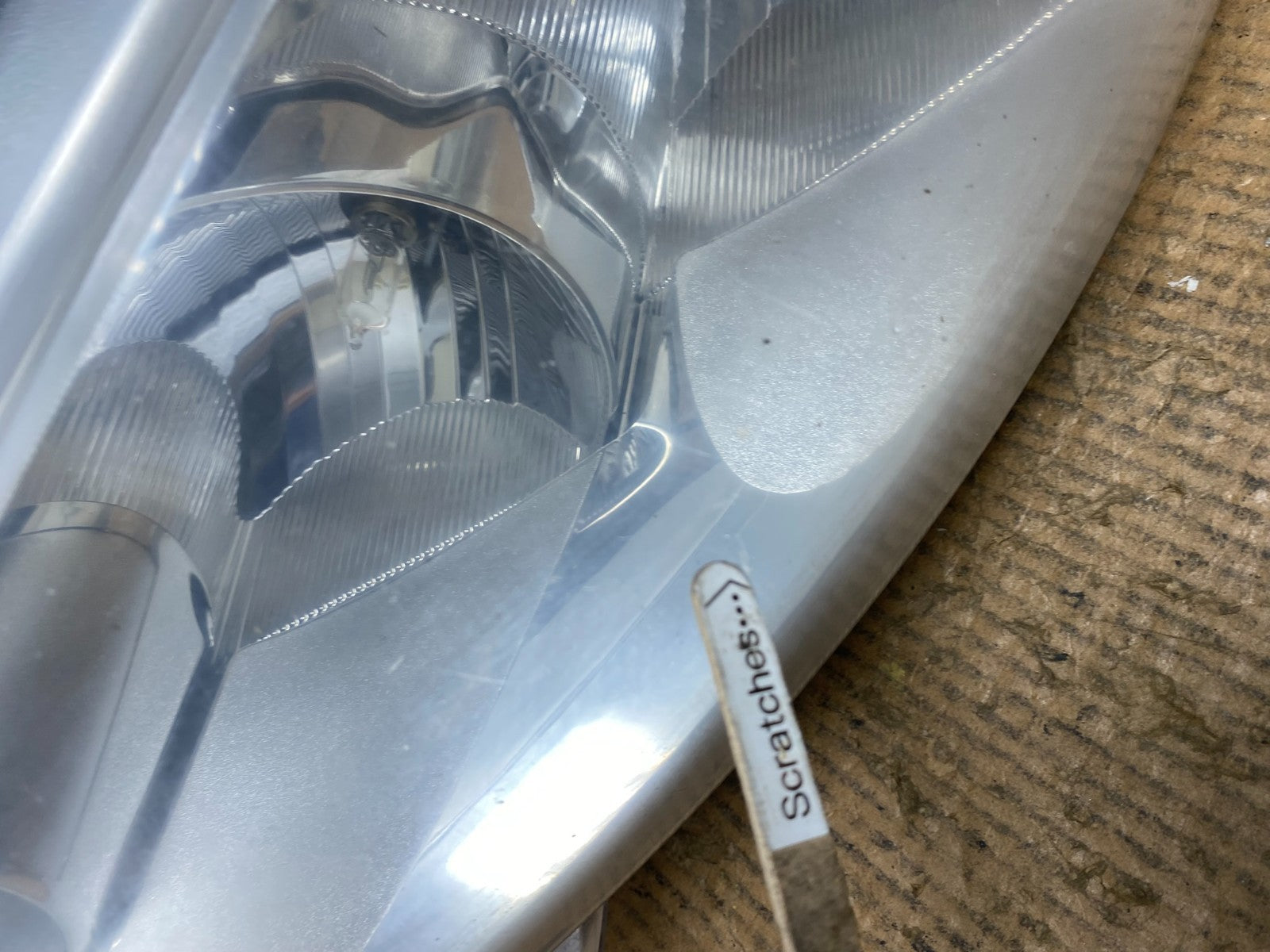 2011 2012 2013 Ford Fiesta Left Driver LH Halogen Headlight AE1616 DW3