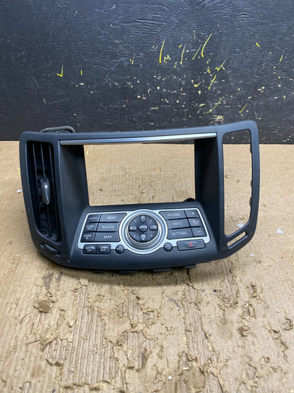 2008 - 2012 Infiniti G35 EX35 Radio Player Screen Panel Bezel AA0008 DG0