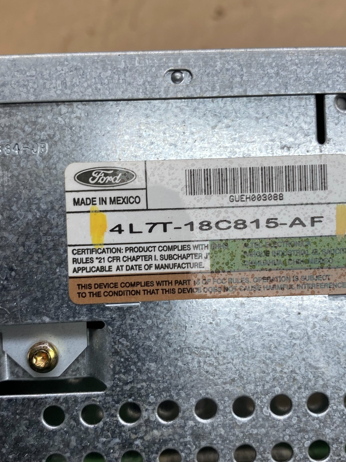 2003 2004 2005 Lincoln Navigator Radio Stereo 6 CD Player AM/FM OEM ab9457  DG7