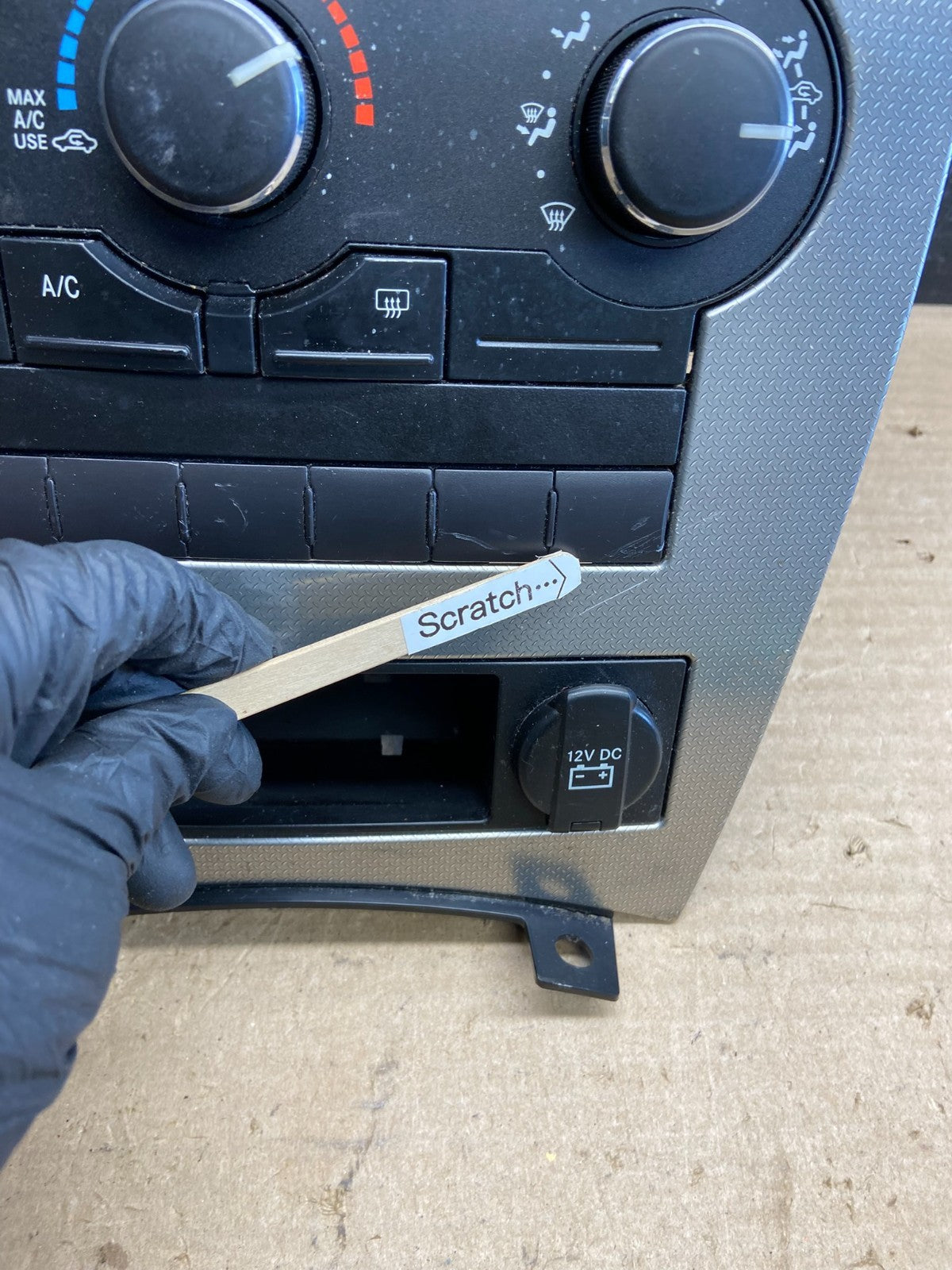 2008 to 2010 Jeep Grand Cherokee Center A/C Heater Climate Control AH5108 DG1