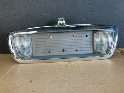 2003 to 2011 Lincoln Town Car Rear License Plate Trim Panel AE8424 DW0