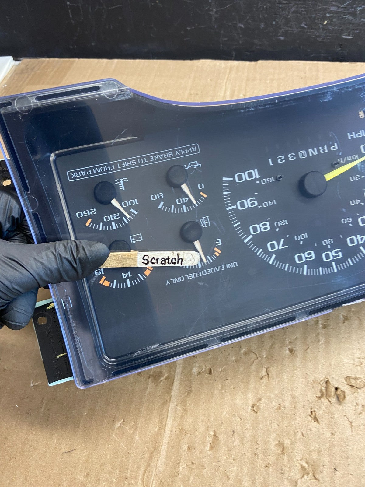 1995-1999 Silverado/Sierra/Yukon/Tahoe Speedometer Instrument Cluster AE1898 DG3