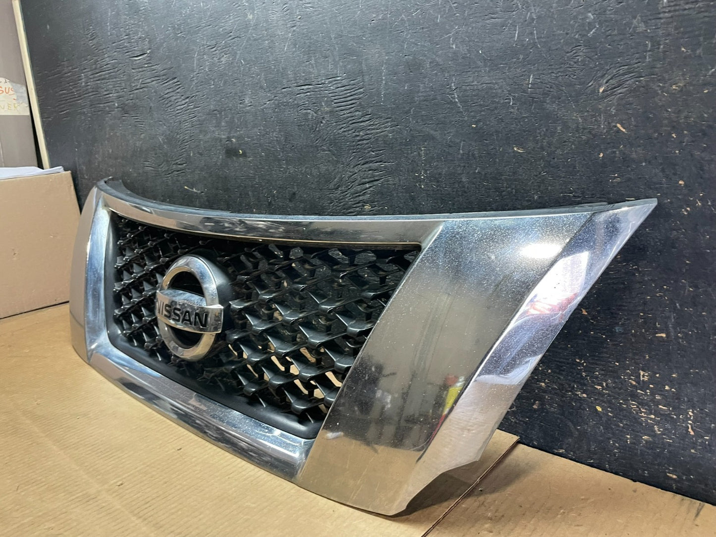 2013-2016 Pathfinder  Front Upper Chrome Grill Grille Aftermarket AA9070  DG1