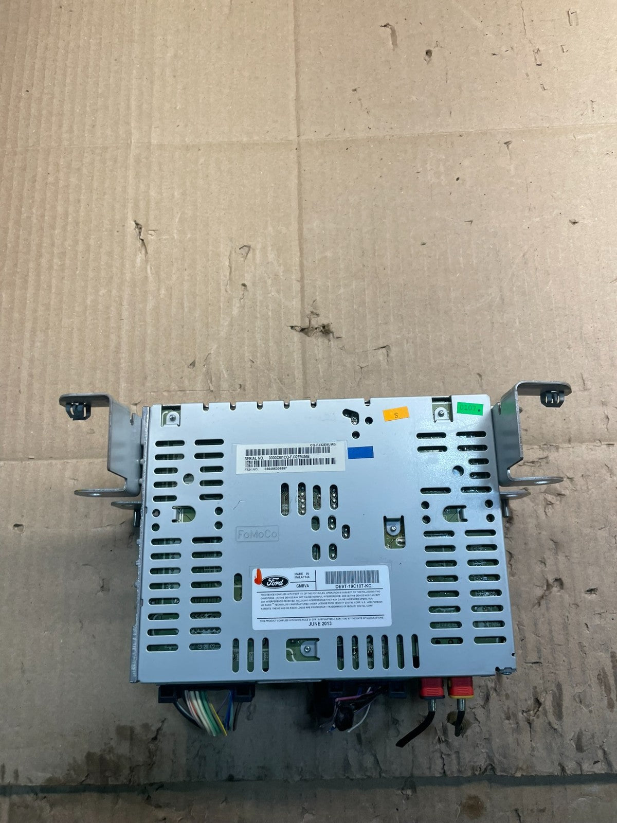 2013 to  2015 Lincoln Mkt Am Fm Cd Player Radio Receiver X8455 DG5
