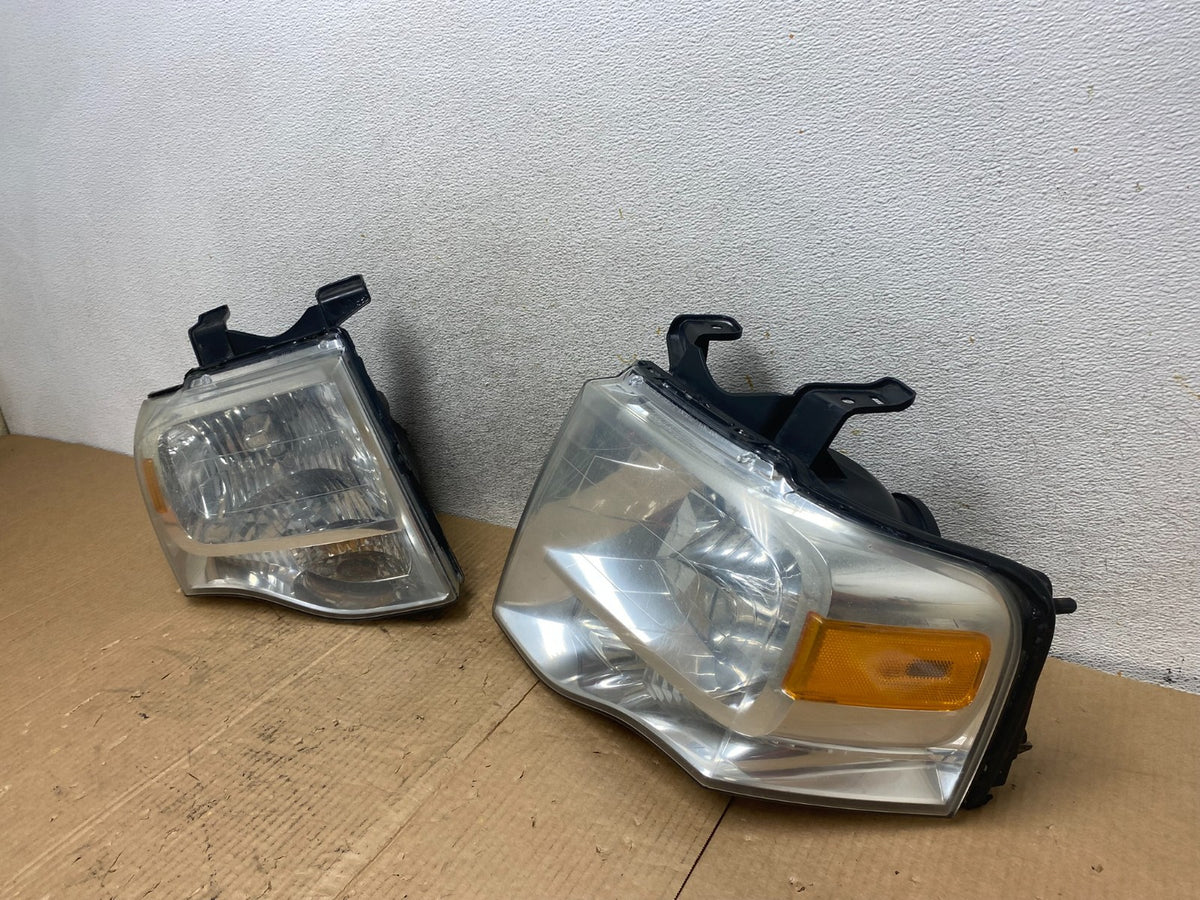 2007 - 2014 Ford Expedition Left+Right Side Headlights Halogen AI6791 DW1