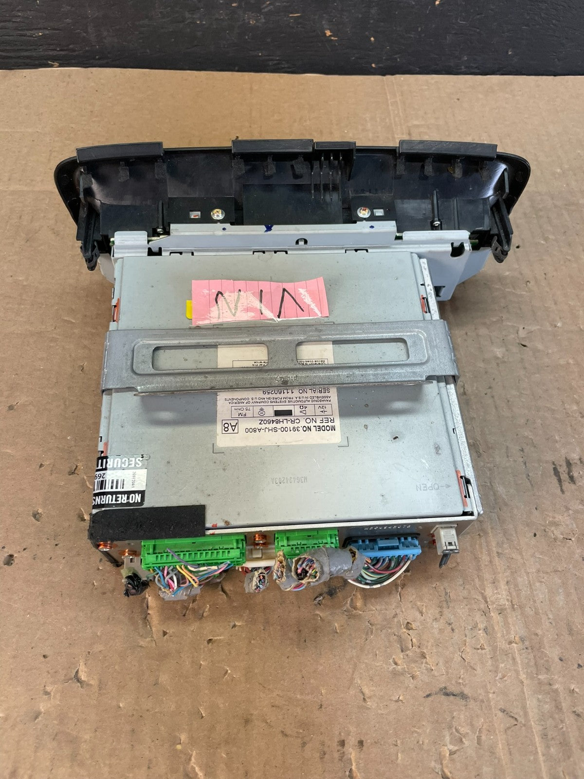 2005 to 2010 Honda Odyssey Am Fm Cd Player Radio Receiver AC4902 DG6