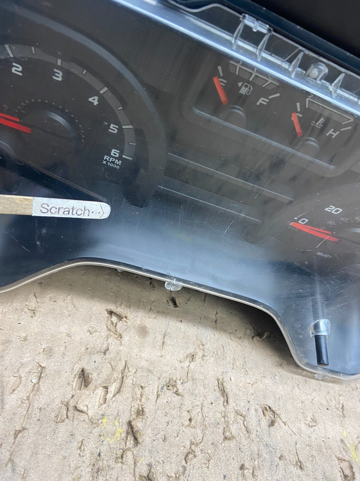 2009 to 2014 Ford E150 E250 E350 VAN Gauge Speedometer Cluster T8924 DG1