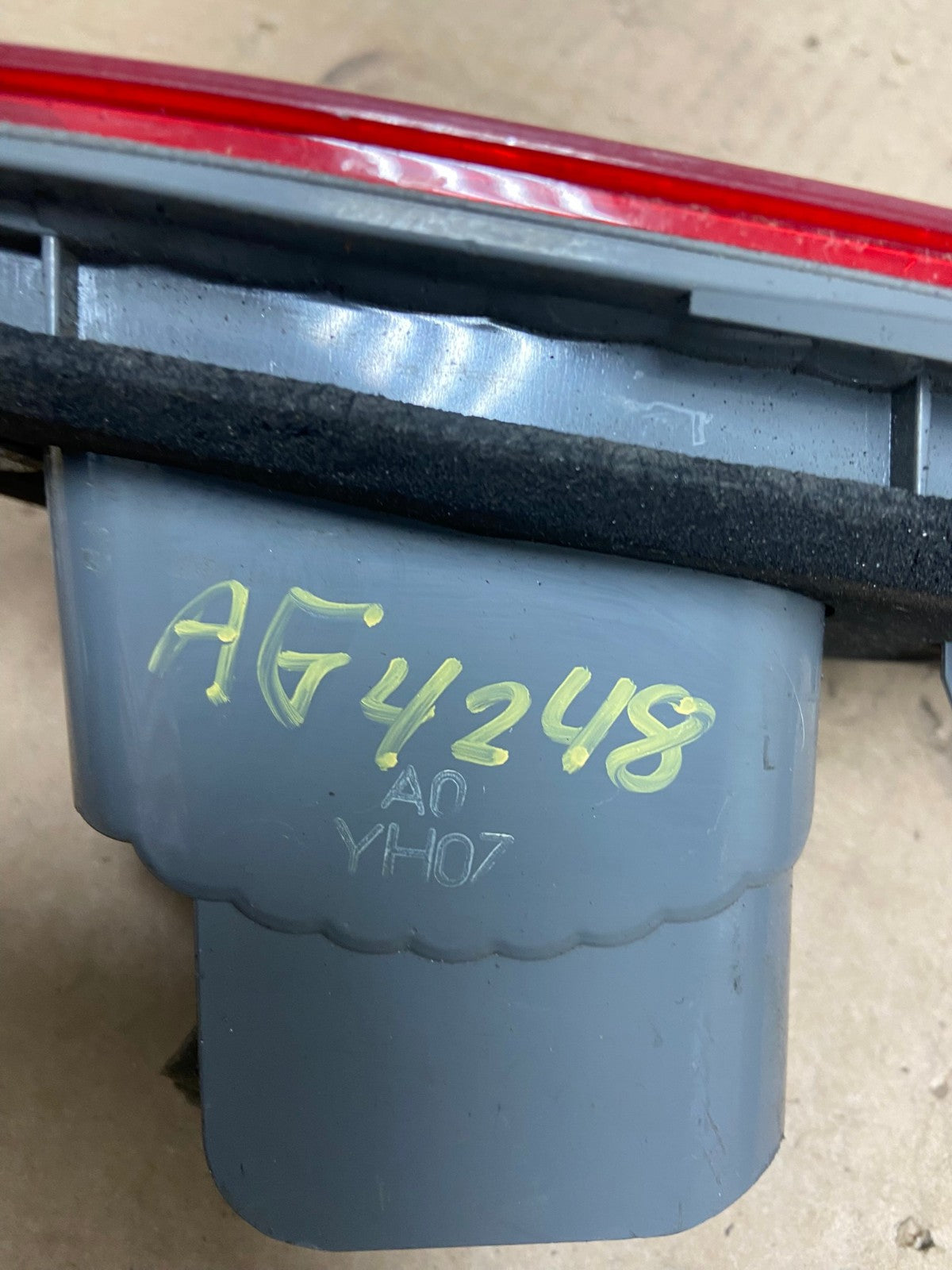 2009 to 2014 Acura Tsx Sedan Right Passenger Tail Light Inner AG4248 LK6