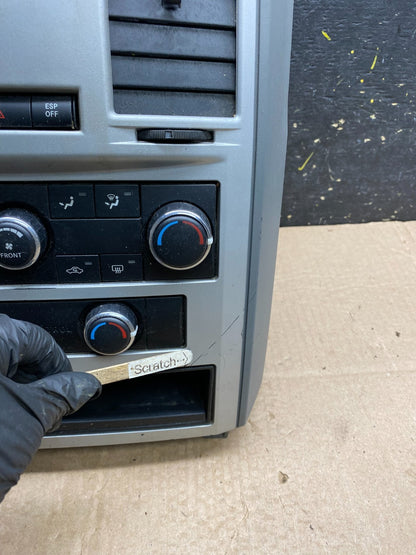 2008-2010 Chrysler Town Country Climate Control Panel Center Dash Trim Z0025 DG1