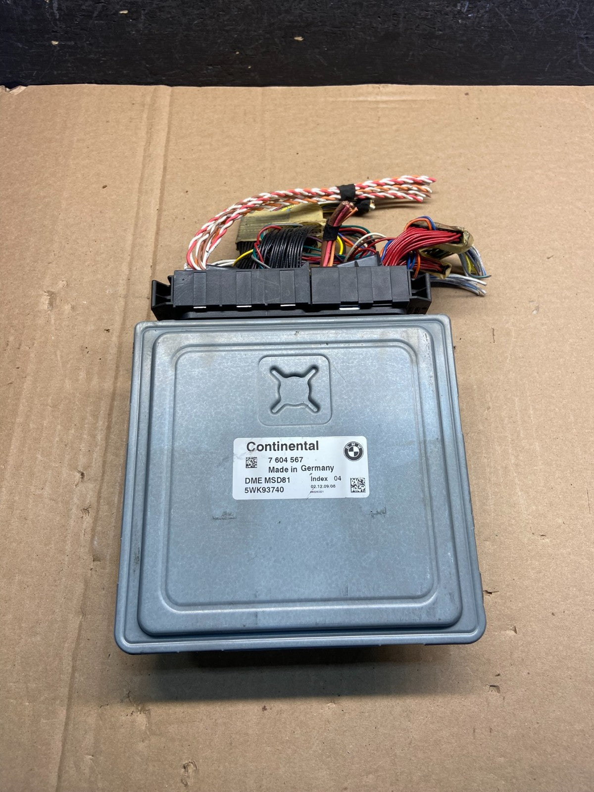 2007 to 2010 BMW N54 335i 535i Engine ECU ECM Computer Module 7604567 AE2291 DW0