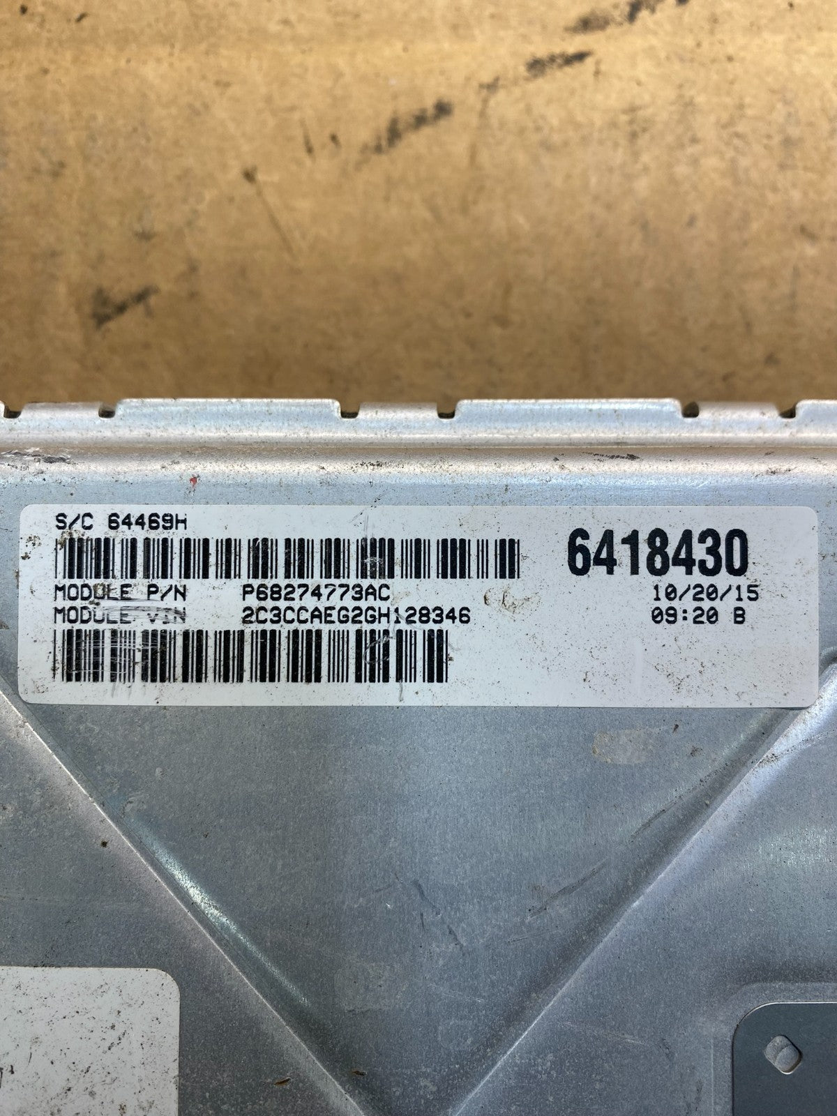2016 2017 Chrysler 300 Engine Control Module ECU ECM AB3643 DG2