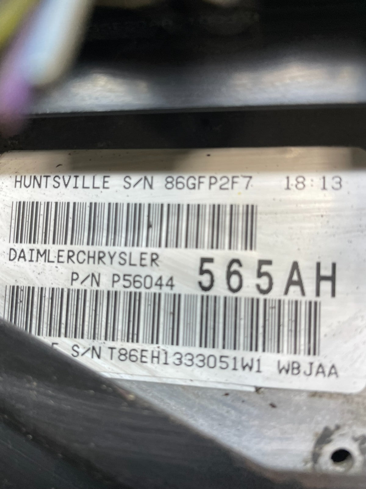 2004 Jeep Grand Cherokee 4.7L ECM ECU Engine Control Computer Modul R3673 DG3