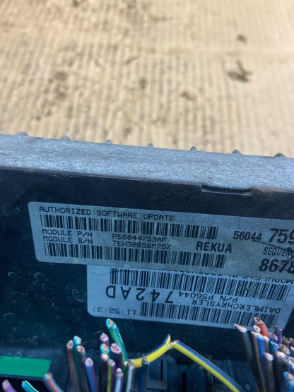 2005  2006 Jeep Grand Cherokee 3.7L ECU ECM Engine Control Module Y4287 DG4