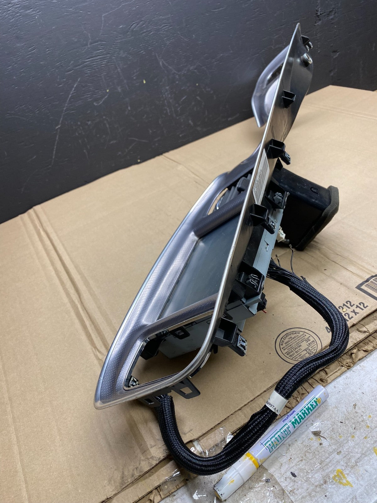 2011-2014 Dodge Charger Cluster Speedometer Radio Bezel Trim OEM ab8655 DG2