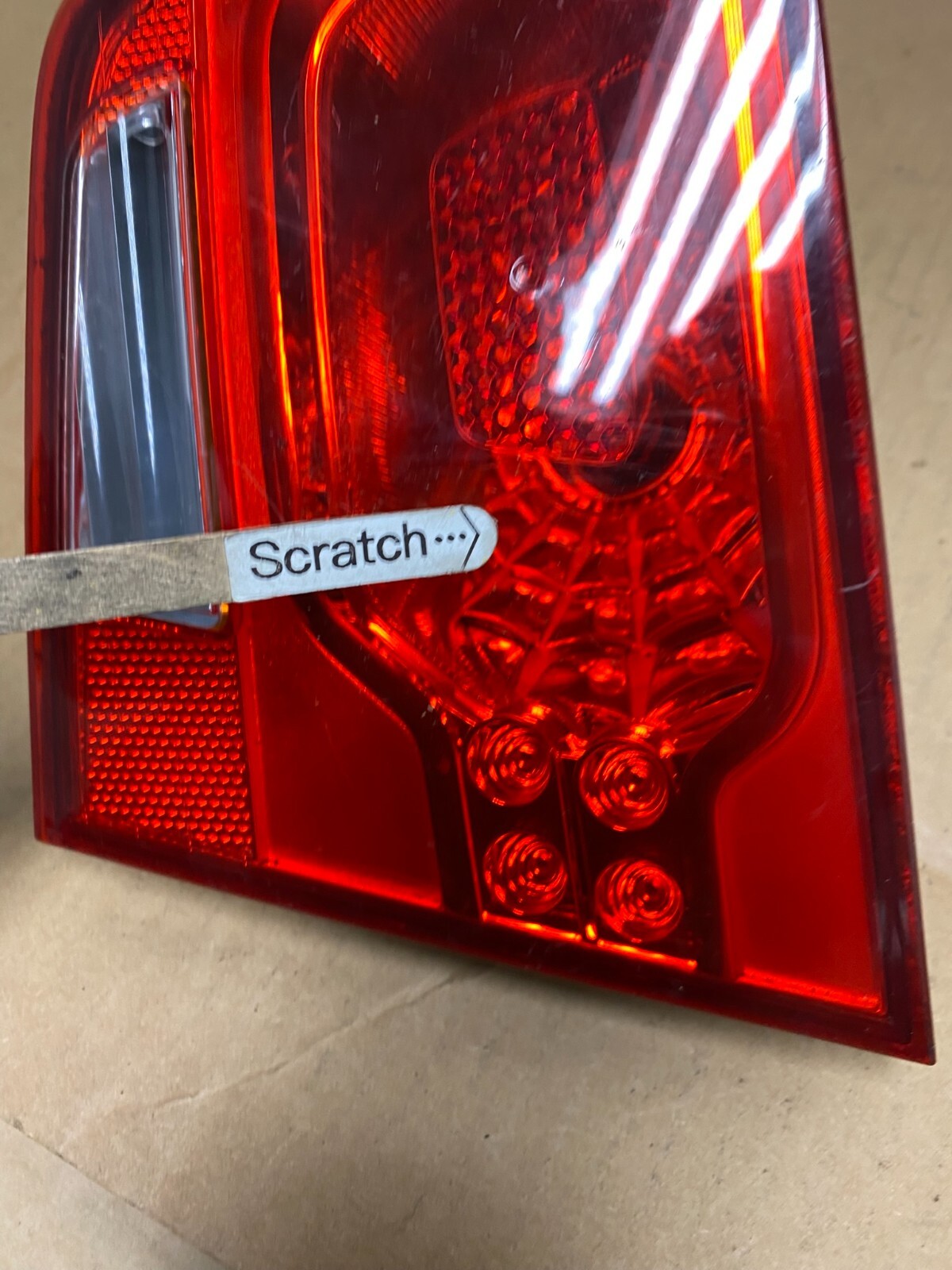 2010 to 2013 Kia Forte Right Passenger RH Side Tail Light Inner M0533 DG4