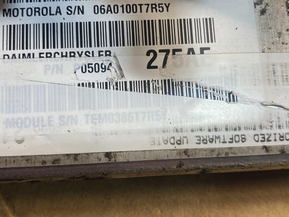 2006 Dodge RAM 1500 Durango 5.7L Engine Computer Module ECU PCM ae7419 DG2
