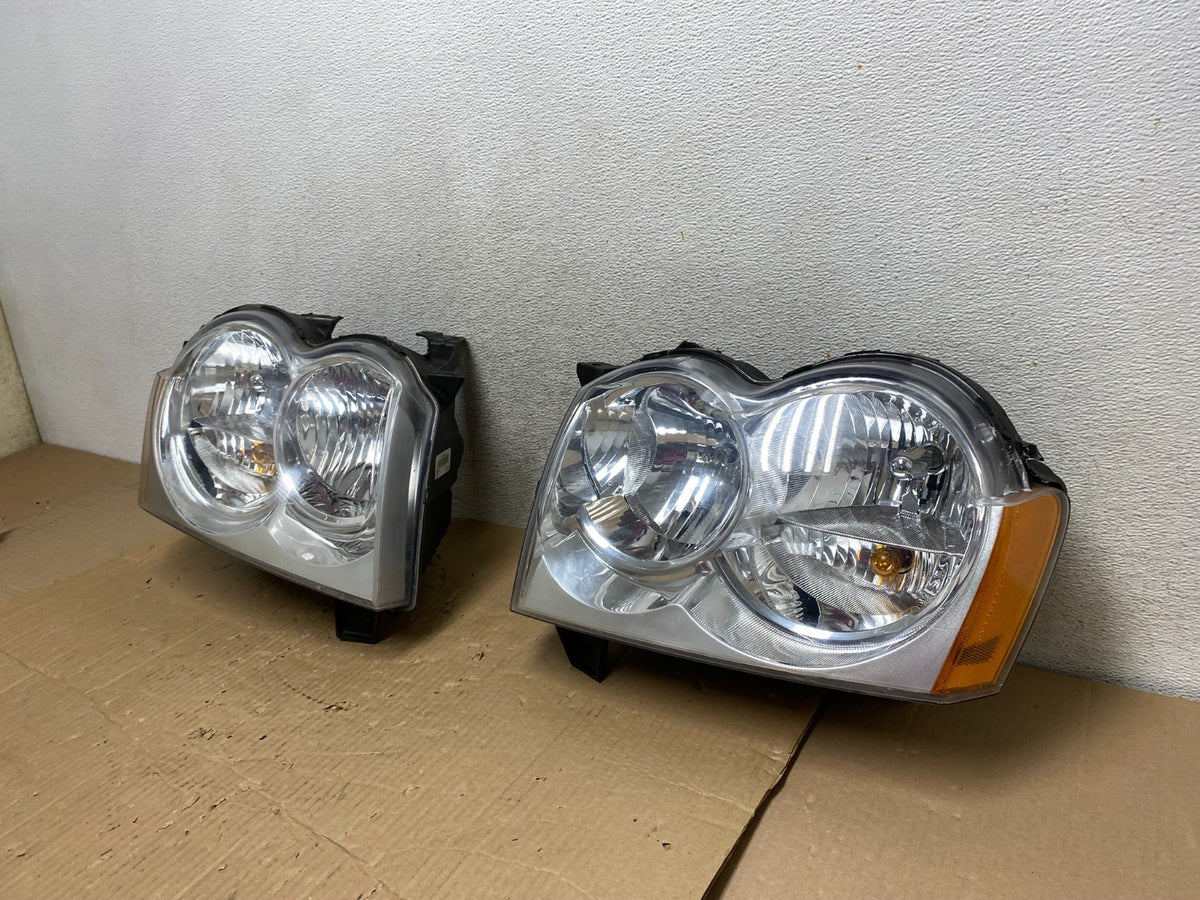 2005-2007 Jeep Grand Cherokee Left+Right Halogen Headlights AI1275 DW1