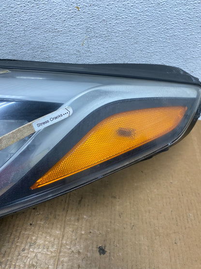 2015-2017 Hyundai Sonata Left Driver LH Side Halogen Headlight AE2817 DW4
