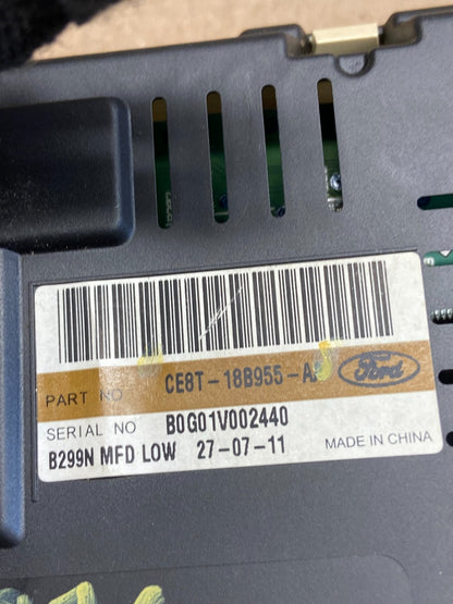 2011-2012 Ford Fiesta Radio Screen Display Bezel Dash Trim Center ag4976 DG3