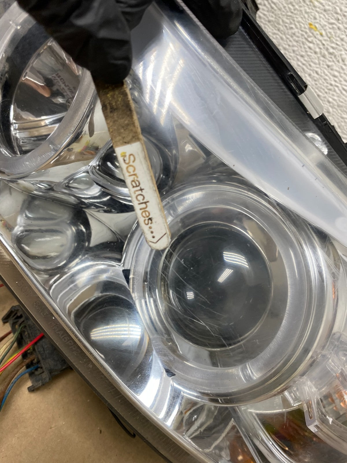 2006 to 2008 BMW 3-Series Sedan E90 Left+Right Set Side LED Headlights AH5767 DG4