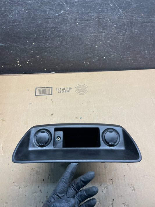 2008 to 2012 Nissan Armada Radio Bezel Cubby Storage Trim Aux w4184 DG0