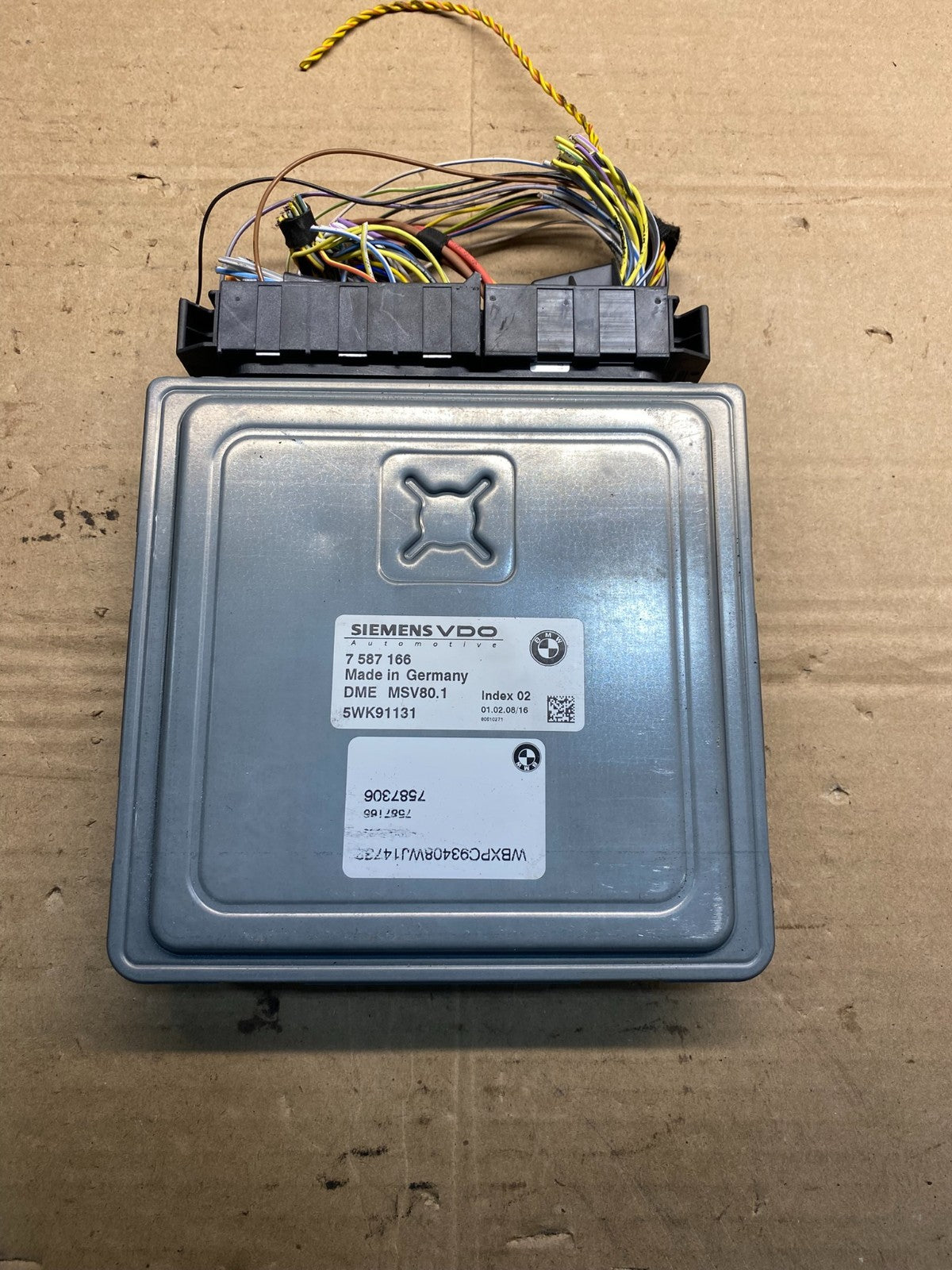 2008 - 2010 BMW 328i 528i E90 ECM ECU Engine Computer 7587166 AG9345 DG0