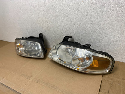 2004 - 2006 Nissan Sentra Halogen Left+Right Headlights AE6630 DW1