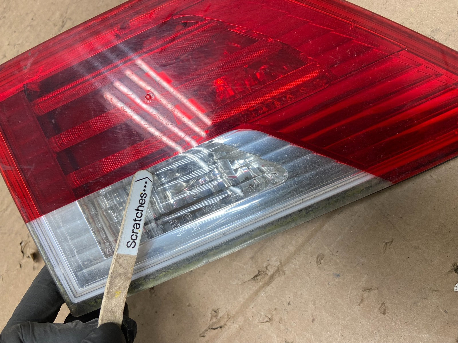 2007 2008 2009 2010 BMW X3 Right Passenger Rh Inner Tail Light AB0185 LK3