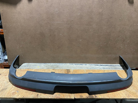 2013 to 2016 Lincoln MKS Rear Bumper Cover White With Parking Sensors OEM X00330