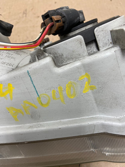 2001 2002 Toyota Corolla Left Driver LH Side Halogen Headlight Oem AA0402 DW9