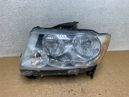 2011 to 2013 Jeep Grand Cherokee Halogen Left Driver Lh Headlight Oem V5534 DW0