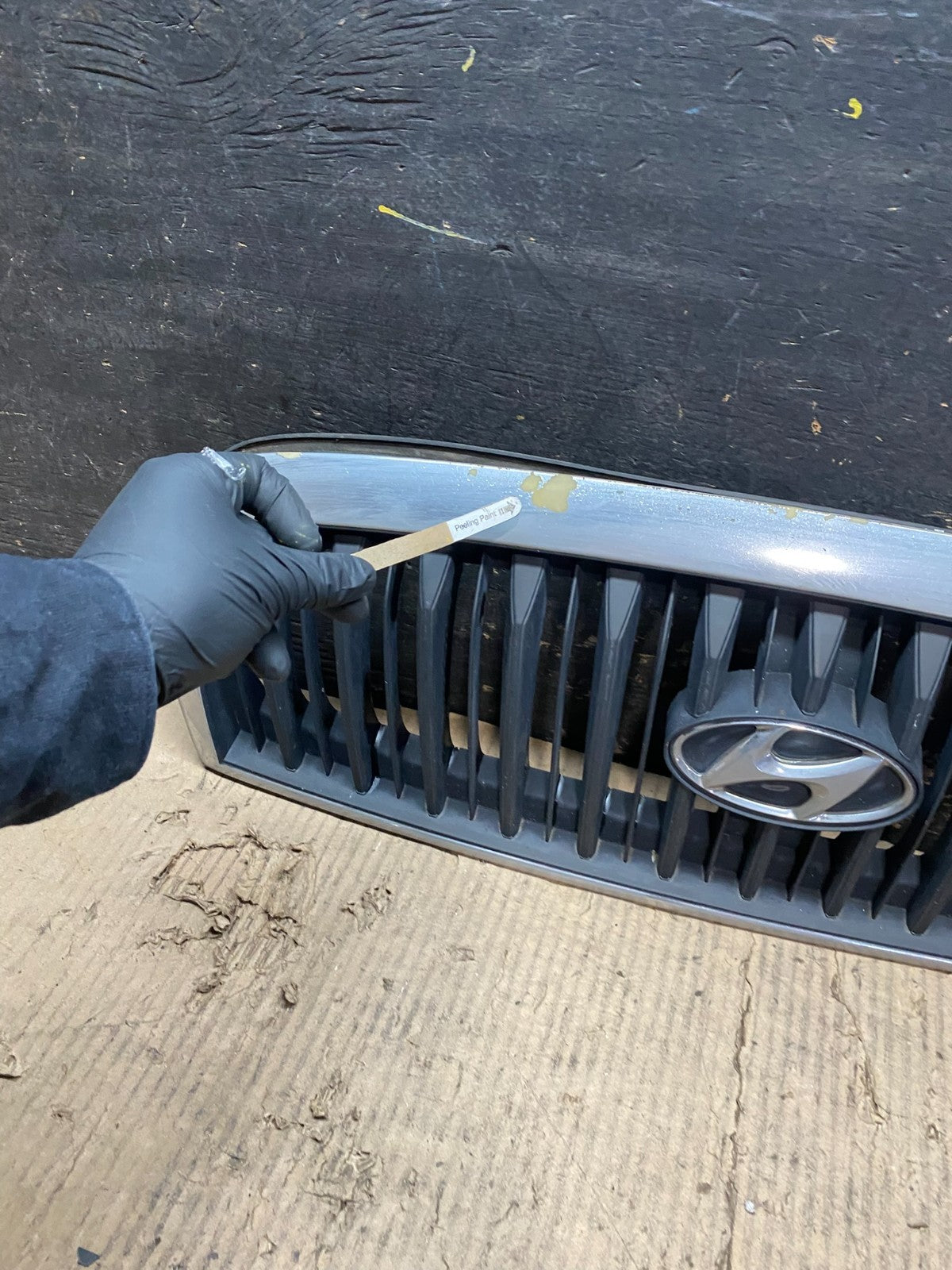 2001 to 2005 Hyundai Sonata Front Upper Grille Grill Bumper V4329 OEM GD4