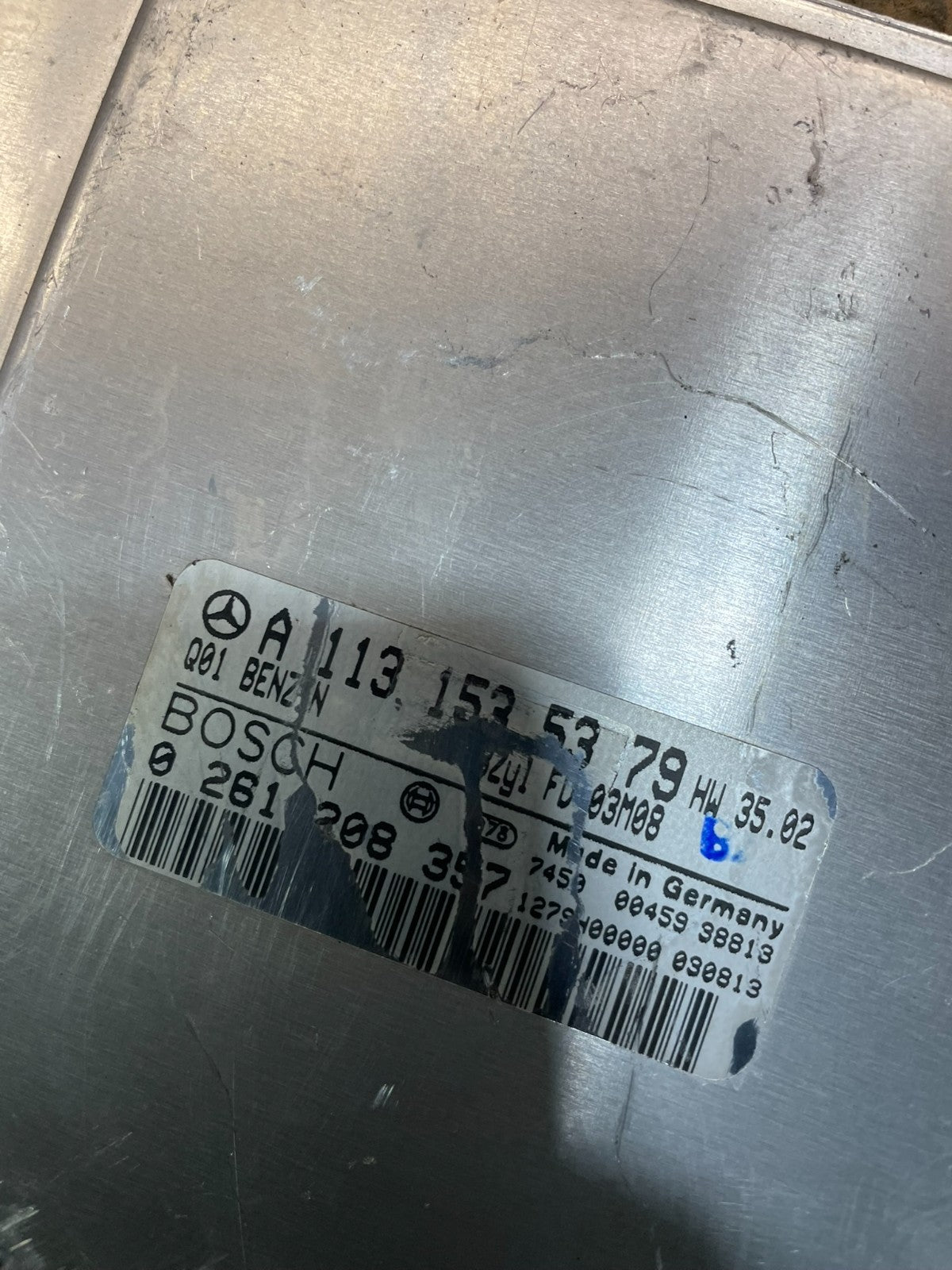 2003 to 2006 Mercedes E500 E350 Engine Computer Module ECM ECU V2271 DG3