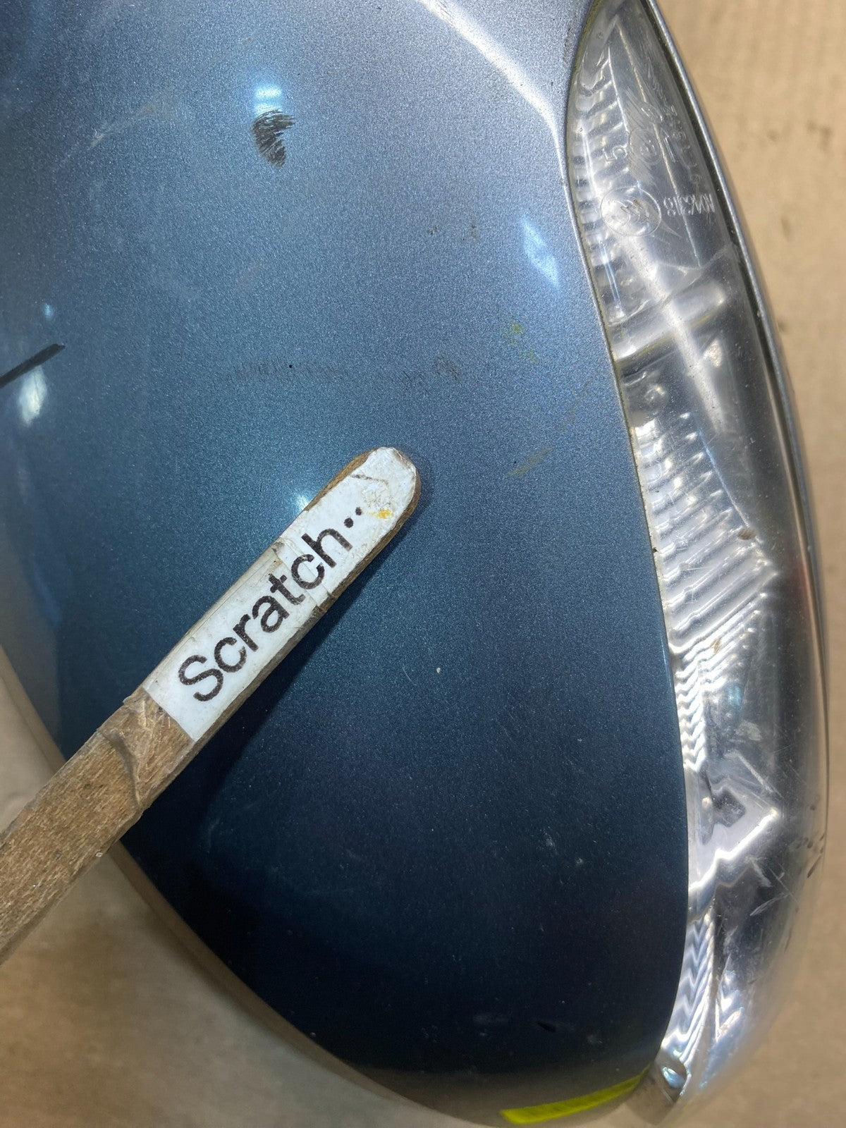 2007 to 2009 Mercedes-Benz S-Class Right Passenger RH Side View Mirror AH3287 DG7