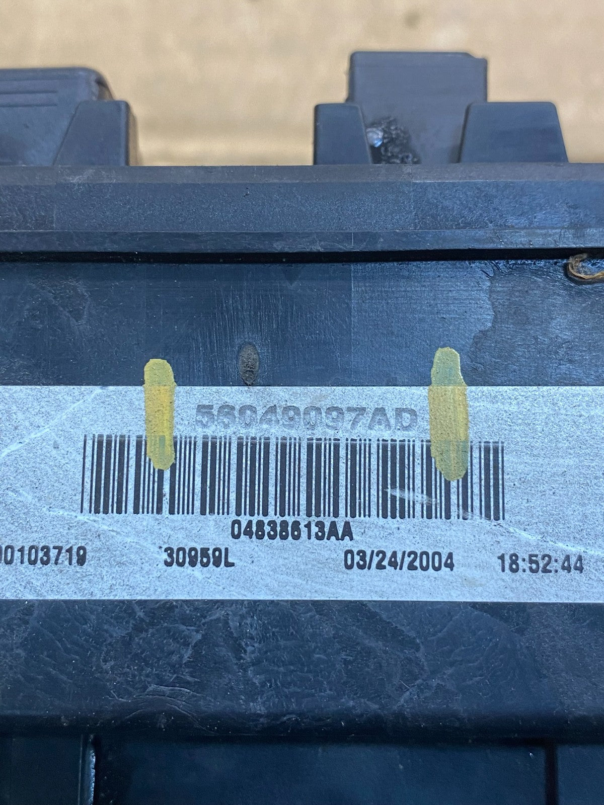 2006 Dodge Durango Fusebox Fuse Box Relay Module 56049097ad ac8716 DG6