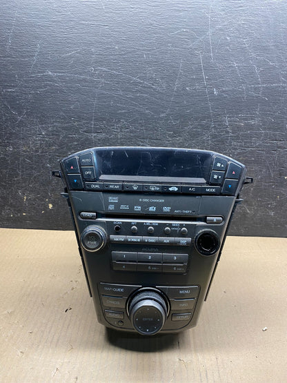 2007 to 2009 Acura Mdx Radio Stereo 6 CD Player Climate Control Pan OE AI4763 DG0