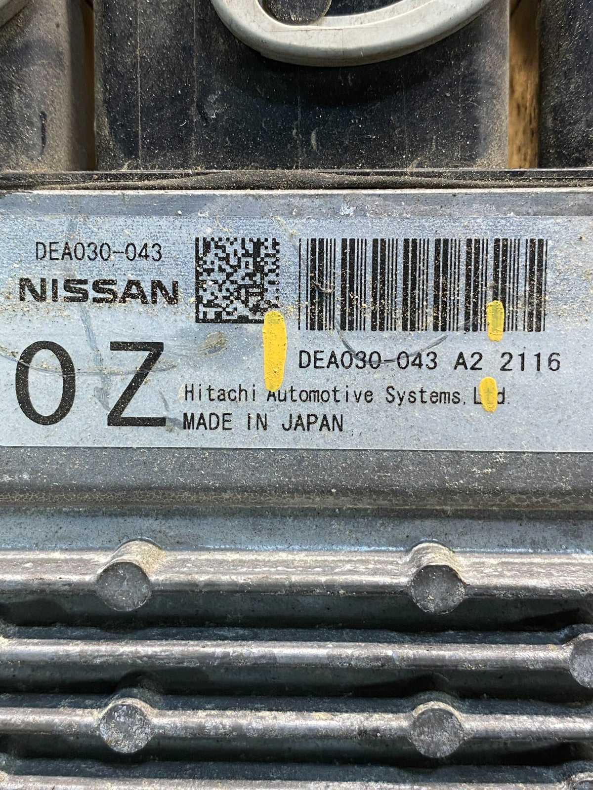 2011 to 2012 5.6 Infiniti M56 Y51 Engine Computer Module DEA030-043 AE00192