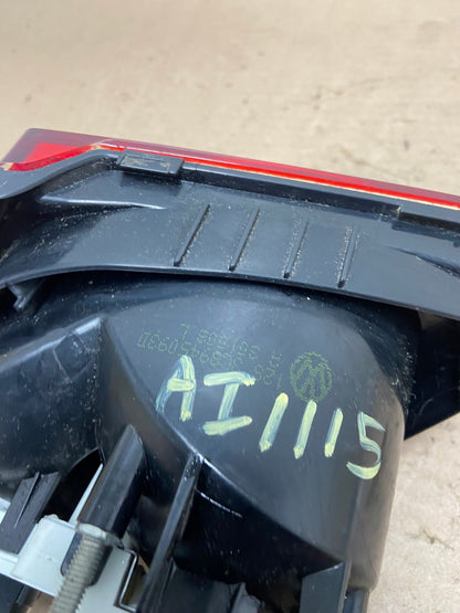 2009-2012 Volkswagen CC Left Driver LH Side Tail Light Inner Trunk AI1115 LK6