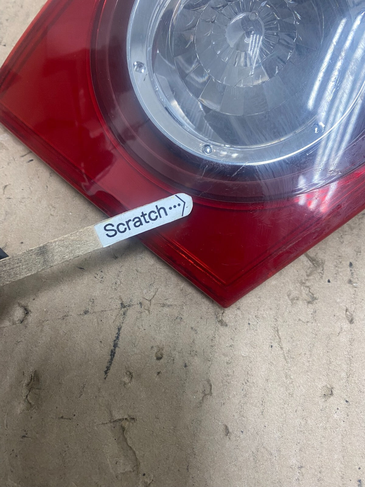 2004 2005 2006 Mazda 3 Sedan Left Driver LH Side Tail Light inner F2983 DG14