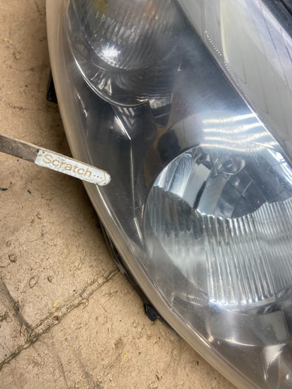 2009 to 2010 Toyota Corolla Right Passenger Rh Black Headlight DEPO X8994 DW4