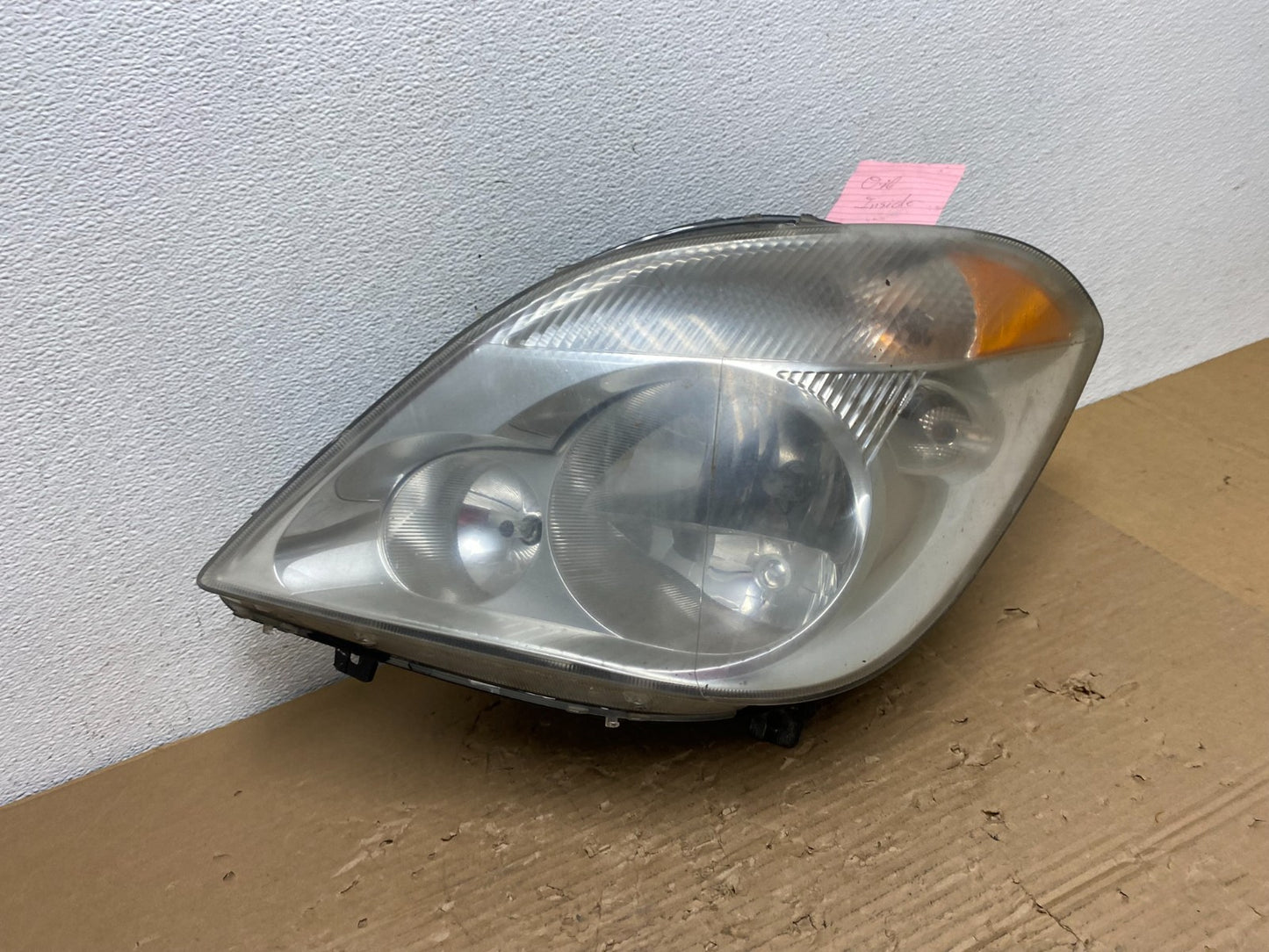 2007 to 2013 Mercedes Sprinter Headlight Left Driver Side Halogen AD4336 DW2