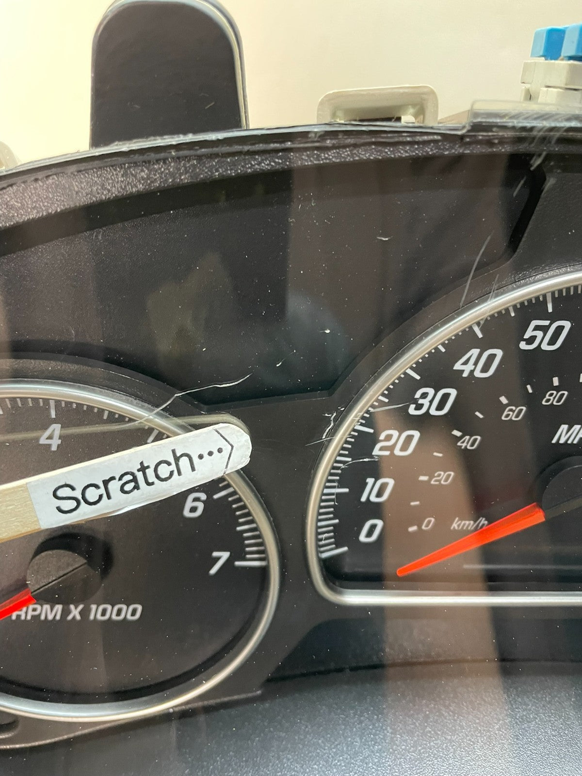 2002 - 2005 GMC Envoy Speedometer Cluster Gauge AJ0871 DW4